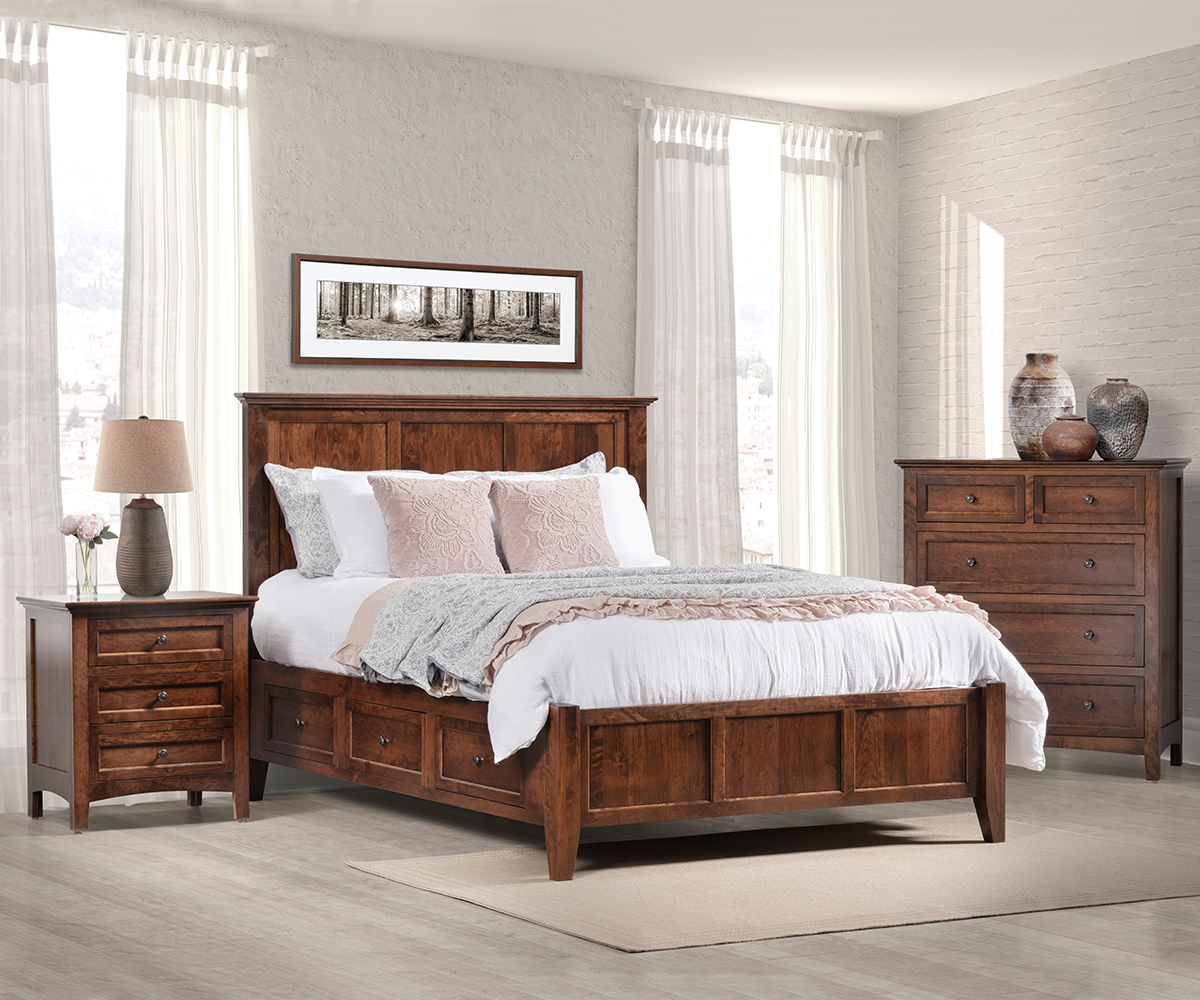 Albany Mantel Panel Bed with Drawer Units - Image 4